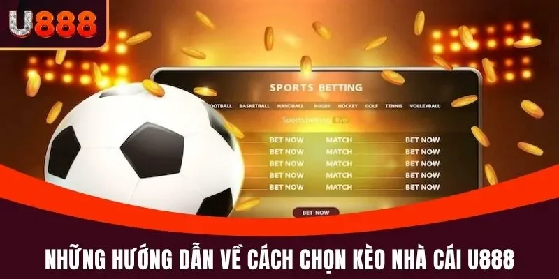 Những hướng dẫn về cách chọn Kèo Nhà Cái U888