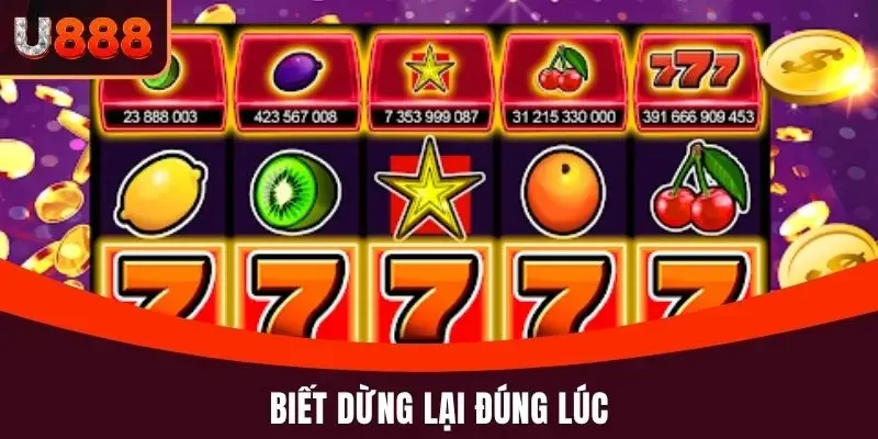 Kỷ luật bản thân để không bị nghiện game slot cổ điển U888